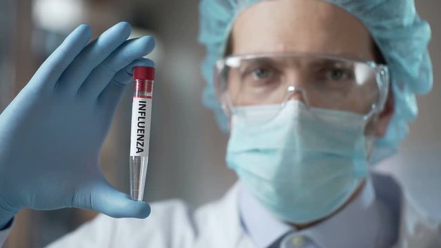 Prevention of influenza, center for disease control recommending vaccination