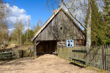 Kashubian Ethnographic Park in Wdzydze Kiszewskie. Poland.