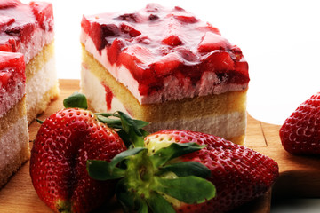 strawberry cake