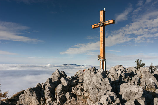 View from on Jenner mountain, Berchtesgaden, Germany