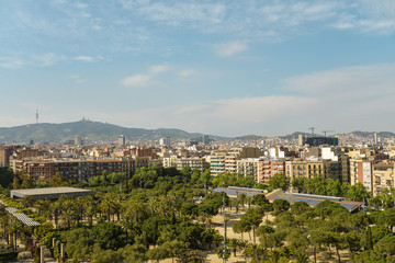 Fototapeta na wymiar View From Arenas De Barcelona
