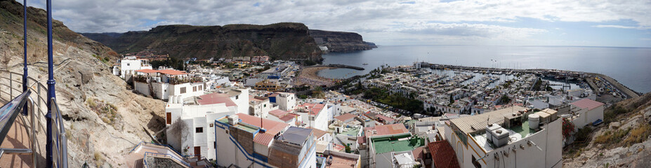 Fototapeta na wymiar Blick von der Aussichtsplattform über die Altstadt auf Marina