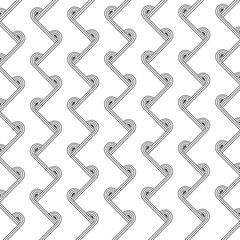 Naklejka premium Fondo blanco corazones vector patron