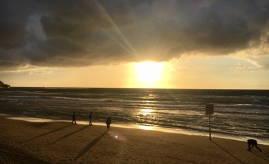 Sonnenuntergang Tel Aviv-Jaffa