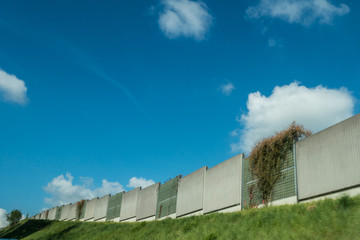 Obraz premium Lärmschutzwand