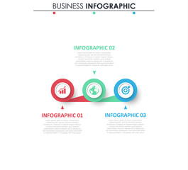 Abstract infographics number options template. Vector illustration. Can be used for workflow layout, diagram, business step options, banner, web design.