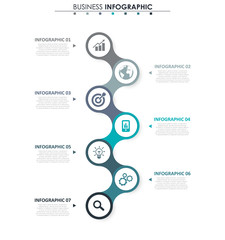 Abstract infographics number options template. Vector illustration. Can be used for workflow layout, diagram, business step options, banner, web design.