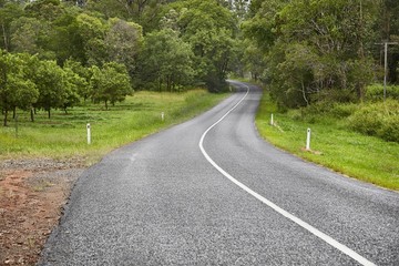 Road in the countryside