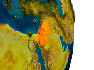 Jordan on model of planet Earth