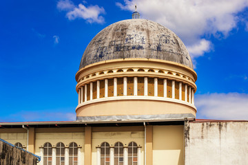 Roof of the catholic church in San Jose, Costa Rica.