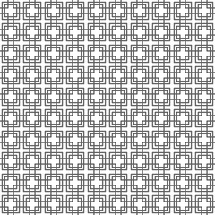 Modern classic seamless diagonal square linear flat pattern. The design element of web design. A decorative background. Vector illustration.