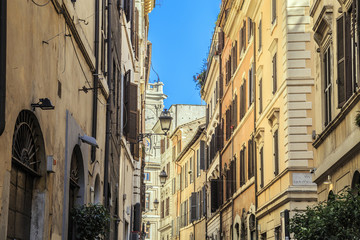 Fototapeta na wymiar Street of Rome, Italy