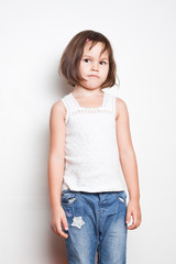 Portrait of Asian girl 