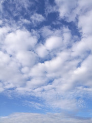 Scatter Clouds With Blue Sky In Daylight