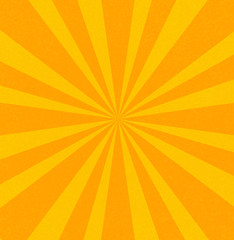 grunge sunburst orange abstract background