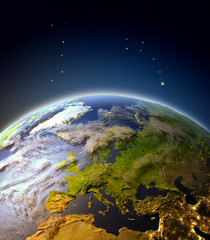 Europe from orbit