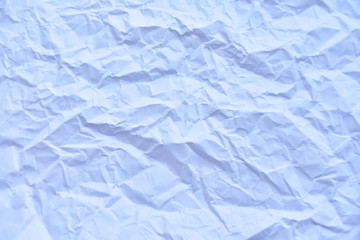wrinkled white creased paper background texture