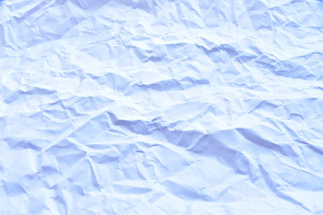 wrinkled white creased paper background texture