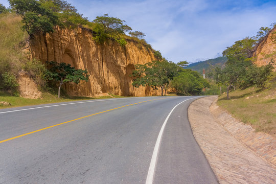 Road number 6 near Ocotal in Nicaragua
