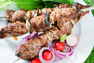 grilled kebabs