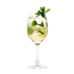 cocktail isolated on the white