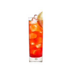 cocktail isolated on the white