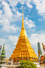 Naklejka premium Temple of the Emerald Buddha, Thailand