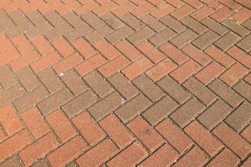 Sidewalk textured background. Detail of a pavement