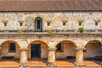 Fototapeta premium Capuchins Monastery in Antigua, Guatemala