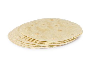 Round wheat tortillas 