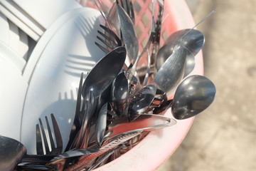 fork,dish,spoon