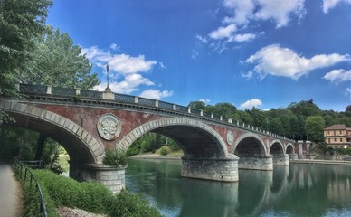 ponte principessa Isabella a Torino