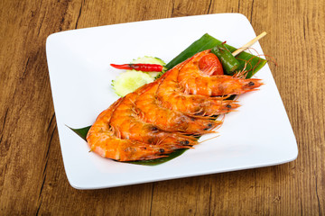 Prawn skewer