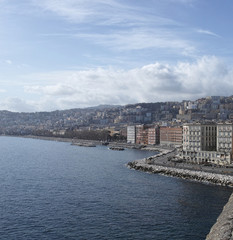 very nice view of naples from castel dell ovo