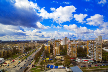 Fototapeta na wymiar Belarus, Minsk, architecture