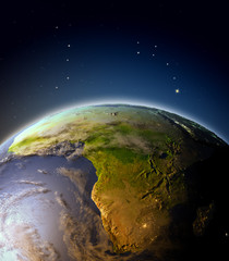 Africa from orbit