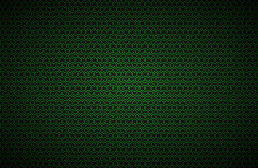Geometric polygons background, abstract black and green metallic wallpaper, vector illustration