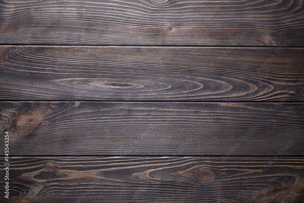 Poster dark wooden wall background