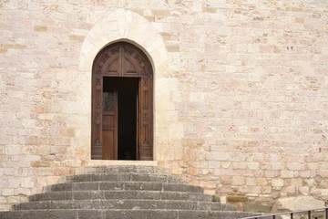 Plakat Kloster San Girolamo in Gubbio - Italien 