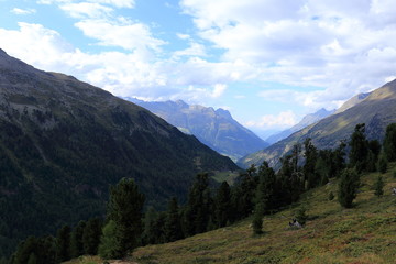 Fototapeta na wymiar Gipfel im Hochgebirge