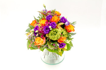 Color wedding bouquet