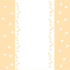 puppy paw frame