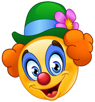Clown emoticon