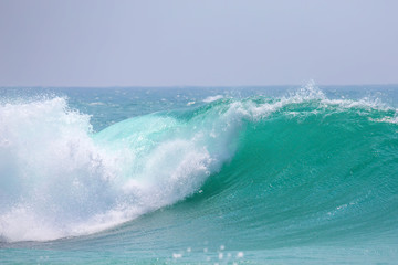 Fototapeta na wymiar Beautiful sea wave