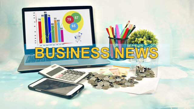 BUSINESS CONCEPT IMAGES WITH WORDS BUSINESS NEWS