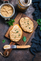 Fresh chicken liver pate