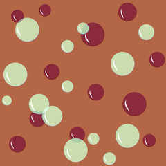 Bubble color seamless pattern