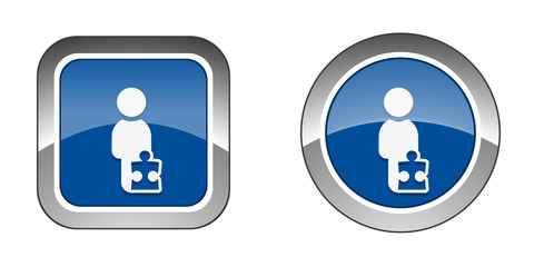 Chrome  Web  Button - Black