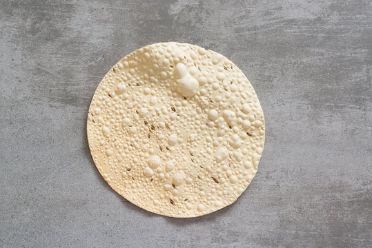 Papadam, a traditional indian snack