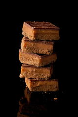 Caramel Cake Slices